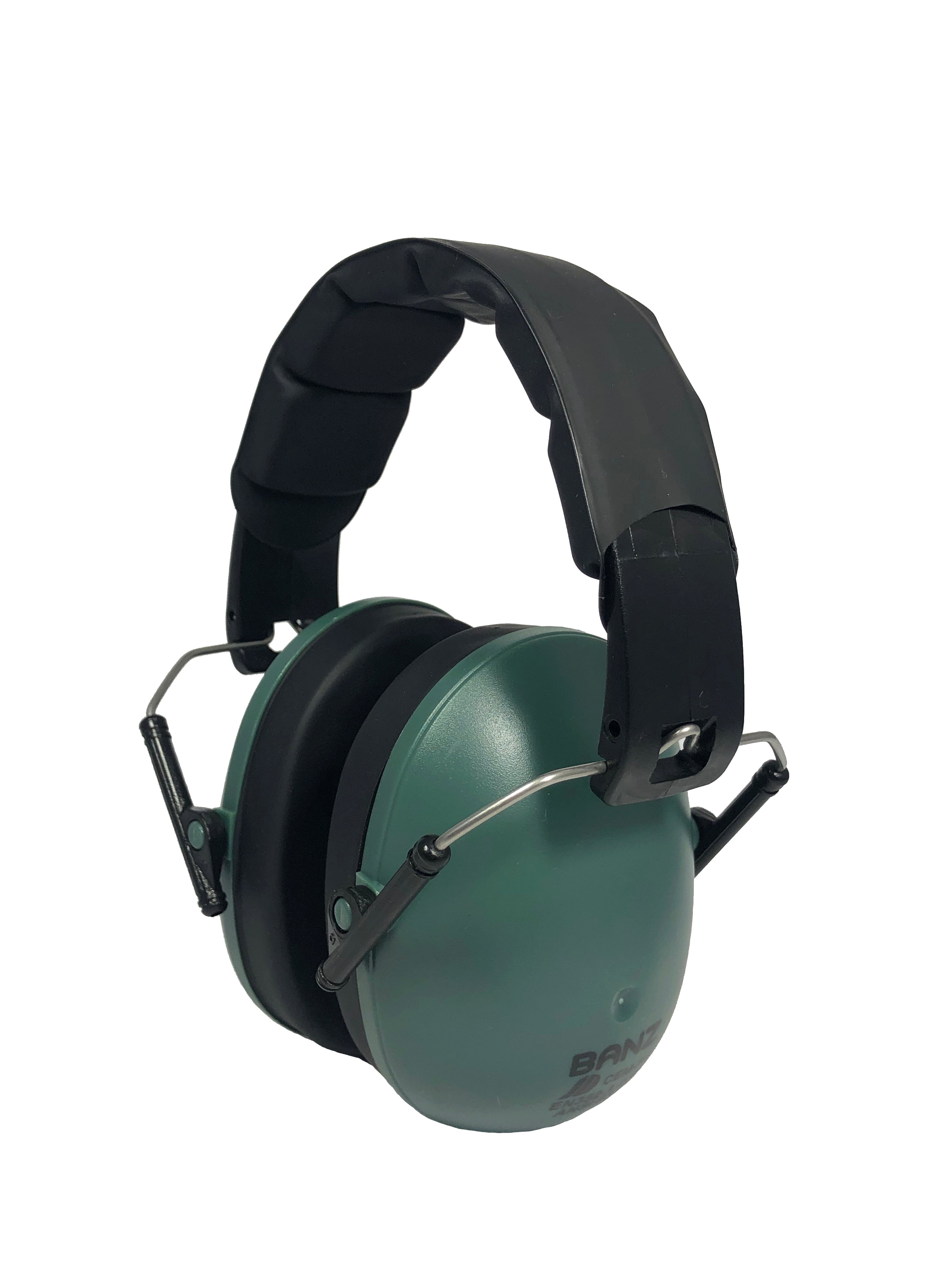 BANZ EarBanZ kids ear defenders in dark green